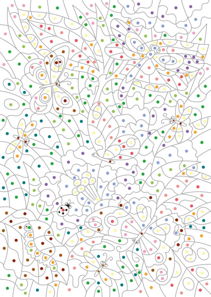 Der geheimnisvolle Wald. Farben, Symbole, Zahlen