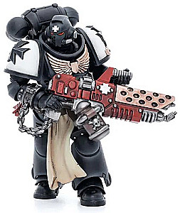 Figurīte - Black Templars Primaris Initiate Brother Raemont, 12cm