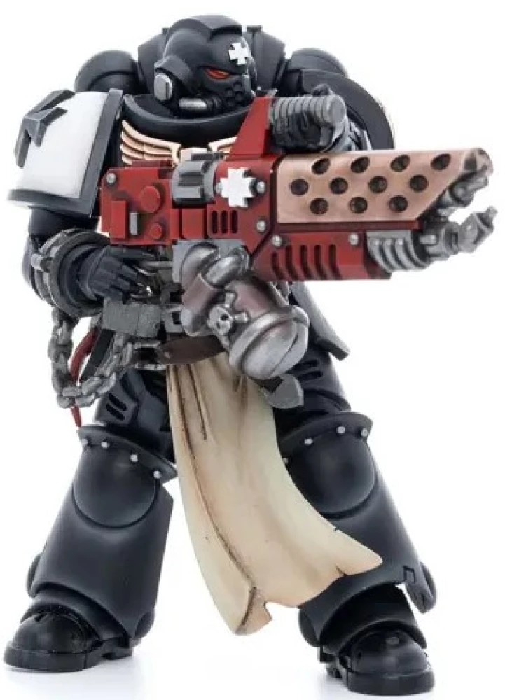 Figurīte - Black Templars Primaris Initiate Brother Raemont, 12cm