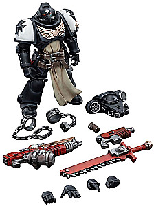 Figurīte - Black Templars Primaris Initiate Brother Raemont, 12cm