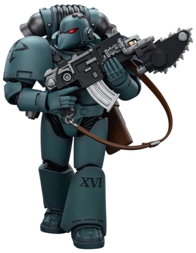 Figure - Legionary with bolter & chainblade, 12 cm