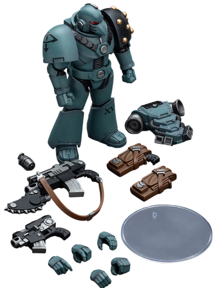 Figure - Legionary with bolter & chainblade, 12 cm