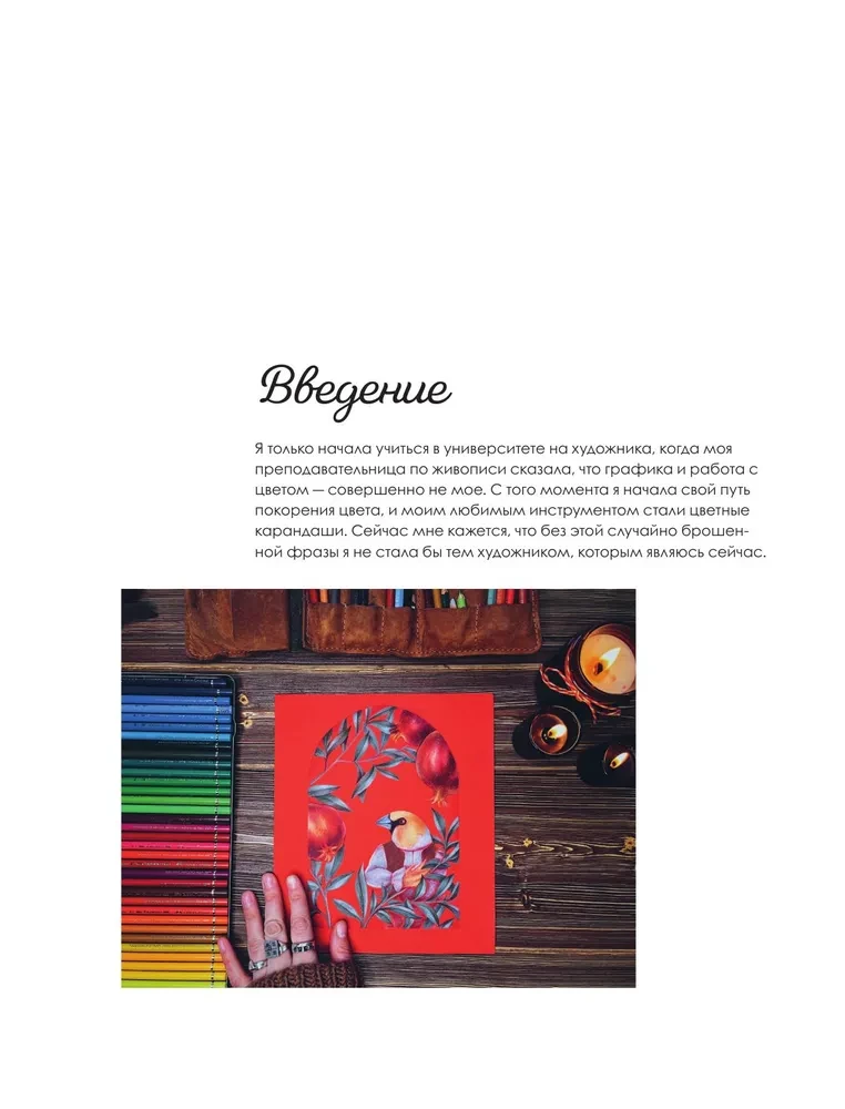 Большая книга цветных карандашей. Полное руководство по работе с нуля