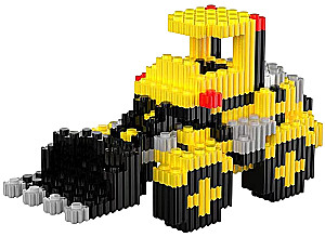 Konstruktors - Xinz. Buldozers, 597 detaļas