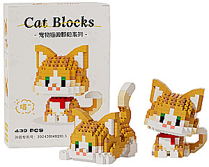 3D Konstruktor - Katze, 439 Teile