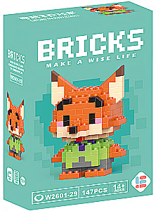 3D Konstrukteur - BRICKS. Fuchs, 147 Teile