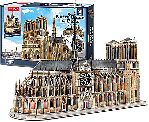 3D puzzel - Notre dame de Paris, 293 elementy