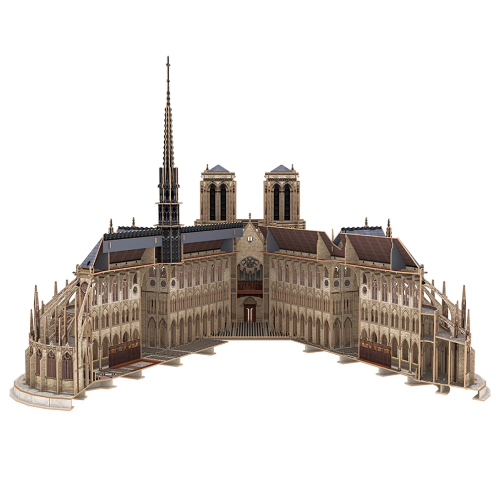 3D puzzel - Notre dame de Paris, 293 elementy