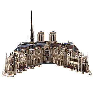 3D puzzel - Notre dame de Paris, 293 elementy