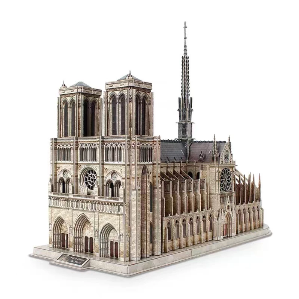 3D puzzel - Notre dame de Paris, 293 elementy