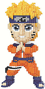 3D konstruktors - LECHUAN. Naruto. Naruto, 4875 detaļas
