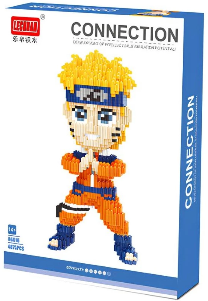 3D konstruktors - LECHUAN. Naruto. Naruto, 4875 detaļas