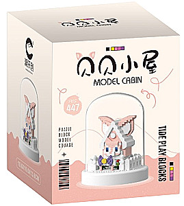 3D konstruktorius - Namelis kolboje, 447 detalių