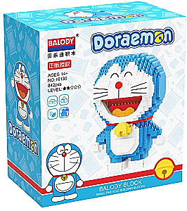 3D konstruētājs - Balody. Doremon, 842 detaļas