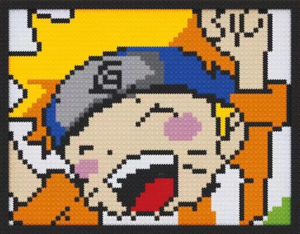 3D konstruktors - Naruto. Naruto. 3752 detaļas