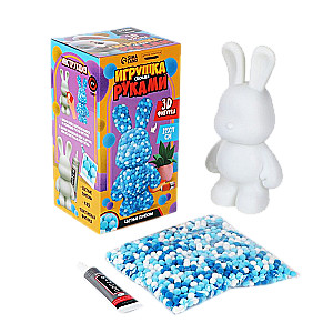Pompom-Spielzeug - Häschen
