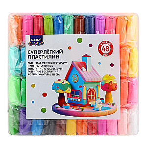 Super lightweight modeling clay (48 colors)