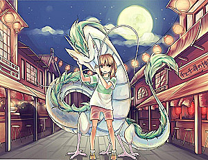 Painting by numbers - Spirited Away, 40x50cm