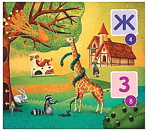 Alphabet. Finde und zähle