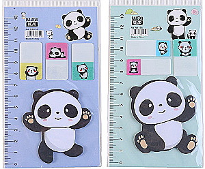 Sticky bookmarks set - Panda bear, assorted