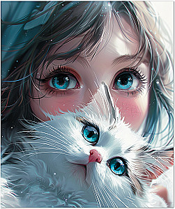 Notatnik A5 Koty anime (4 wzory)