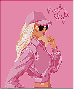 Notatnik A5 Barbie w różowym stylu