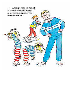 Koni slidinėja