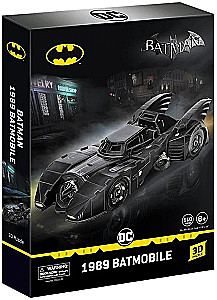 3D-puzzle Batmobil 1989, 110 elementów