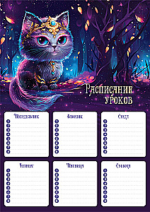 Расписание уроков - Волшебный кот