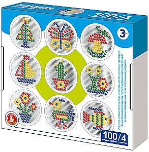 Kindermosaik mit runder Fläche (100 Teile)