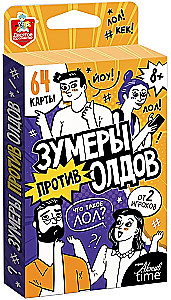 Gra planszowa - Zoomerzy kontra Starzy