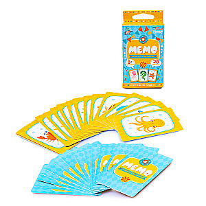 Настольная игра - Мемо. Морские обитатели