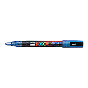 Markeri UNI Posca PC-3ML, sinine sädelusega (33)