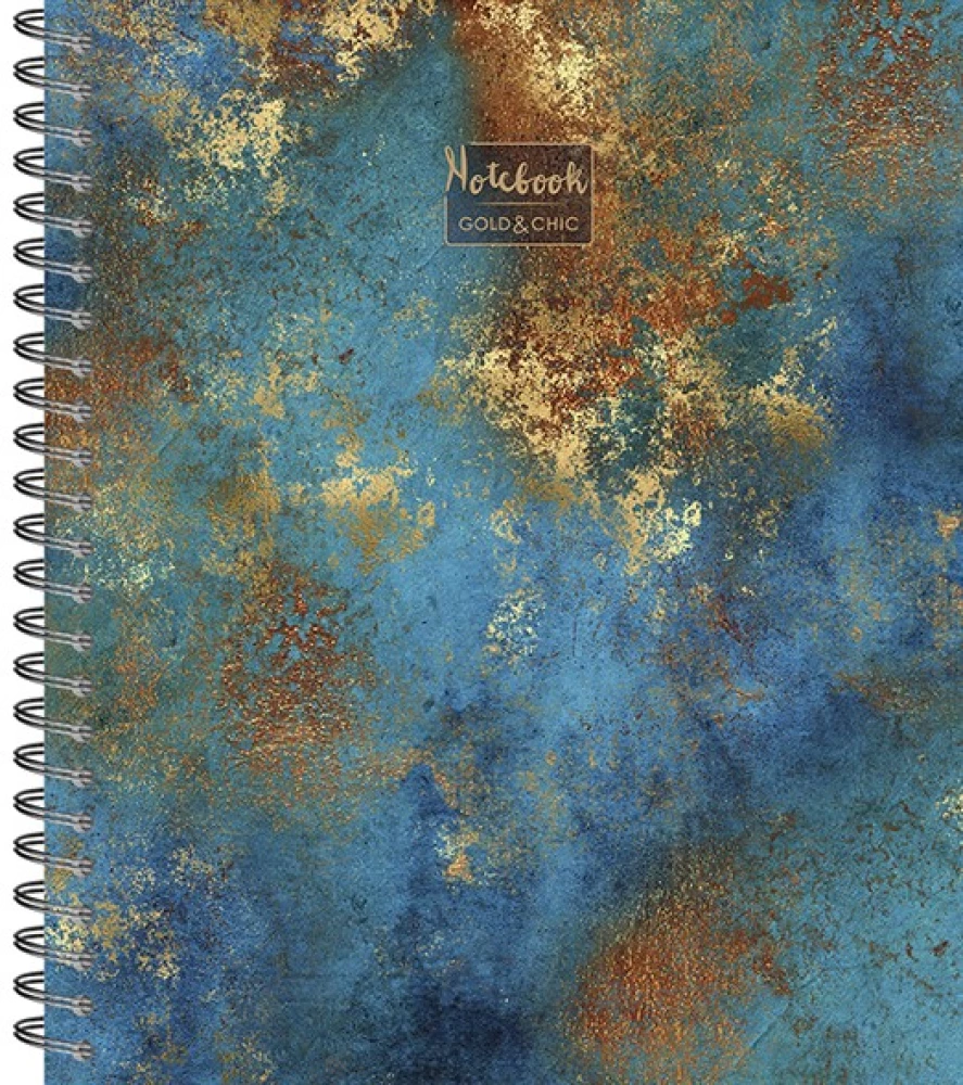 Notes ogólne 96 kartek na spirali - Gold&Chic, w asortymencie