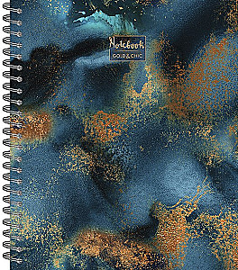 Notes ogólne 96 kartek na spirali - Gold&Chic, w asortymencie