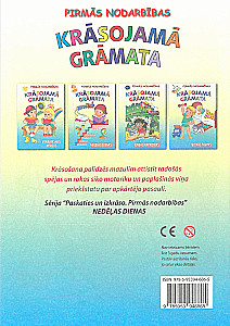 Spalvinimo knygelė - Savaitės dienos