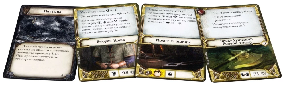 Brettspiel - Der Herr der Ringe. Reisen im Mittelerde. Dunkle Pfade (Erweiterung)
