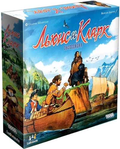 Brettspiel - Lewis und Clark. Expedition