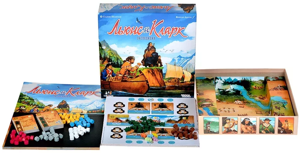 Galda spēle - Lūiss un Klārks. Ekspedīcija