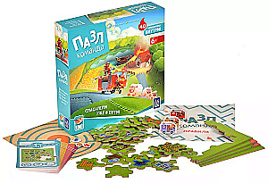 Brettspiel - Puzzle-Team