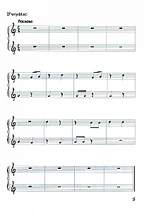 Krohei- muzikantui. Koncertinis repertuaras. II dalis
