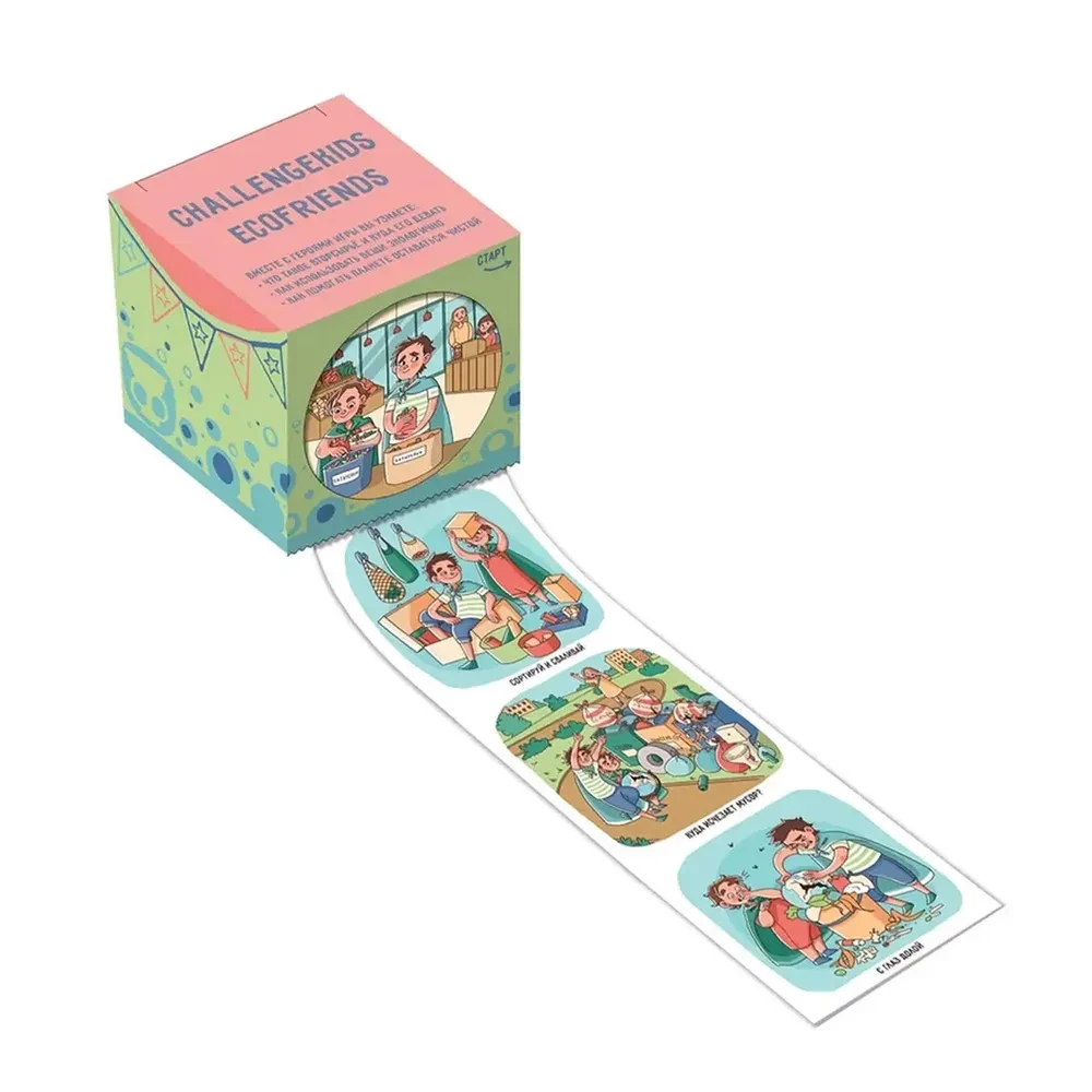 Настольная игра - Challengekids Ecofriends