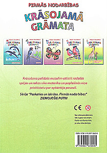 Dažymo knyga - Žiemojantys paukščiai