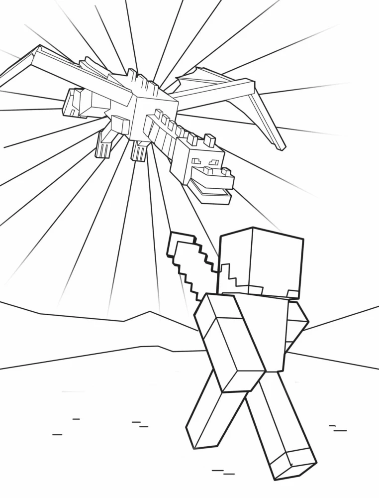 Pačios kubinės Minecraft spalvinimo knygos. Super pikselinė nuotykių kelionė