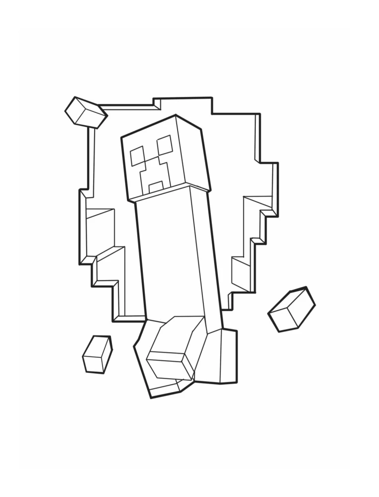 Pačios kubinės Minecraft spalvinimo knygos. Super pikselinė nuotykių kelionė