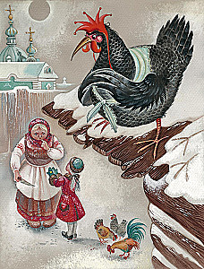 Czarna kura. Bajki
