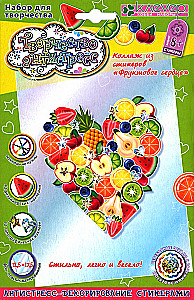 Kollaažikomplekt - Puuviljasüda
