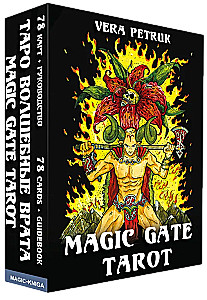 Magic Gate Tarot. Tarot Stebuklingi Vartai (78 kortų)