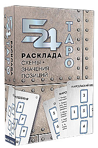 54 taro izklādes (shēmas un pozīciju nozīmes)