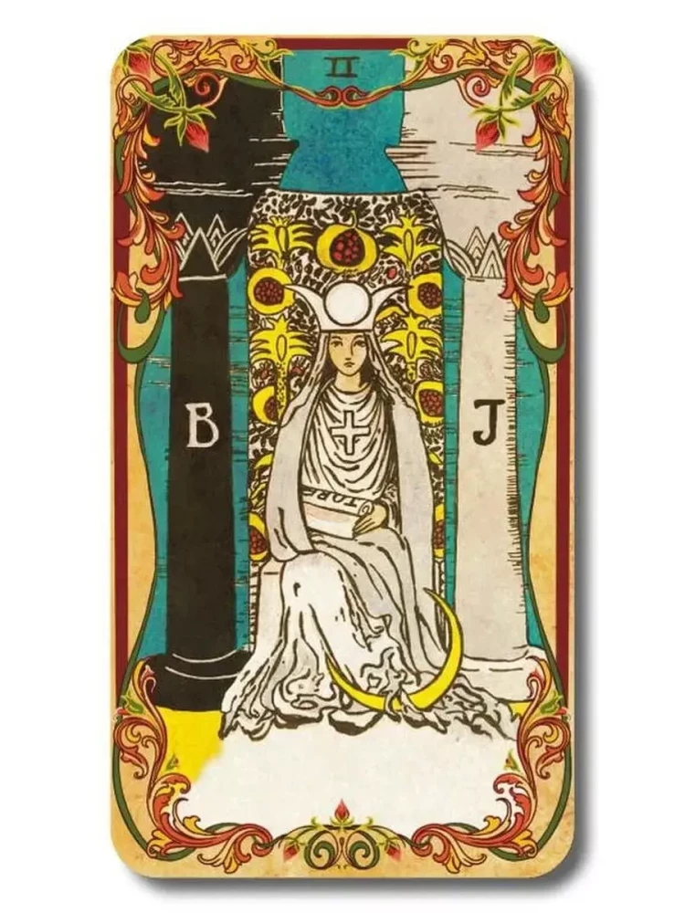 Vintage Tarotkarten mit Anleitung zum Kartenlegen (78 Karten)